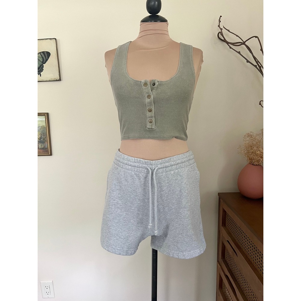 Gray TNA Sweatshorts